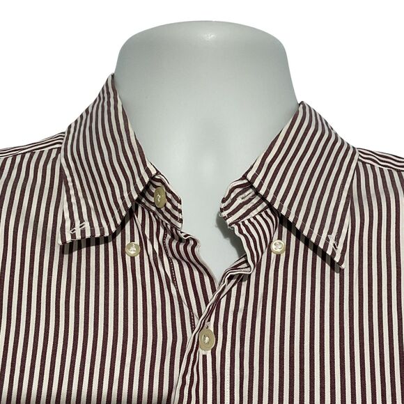 Ralph Lauren XXL Men's Purple Stripe Shirt - Picture 3 of 7
